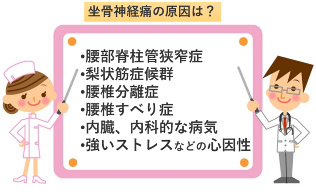 坐骨神経痛の原因