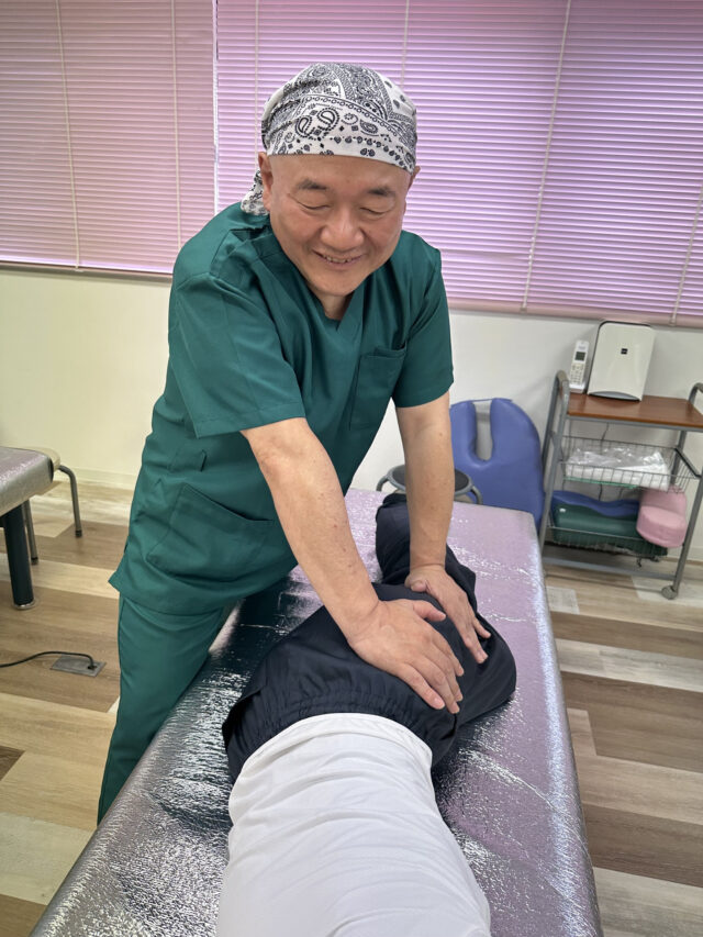 身体の状態に合わせて施術