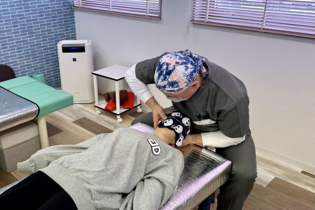 3．状態に合わせて施術