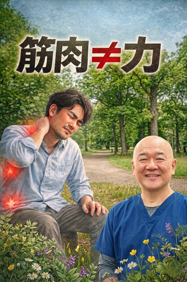 筋肉＝力ではない